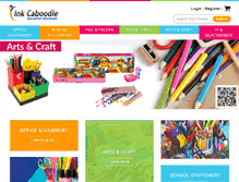 Tablet Screenshot of inkcaboodle.com